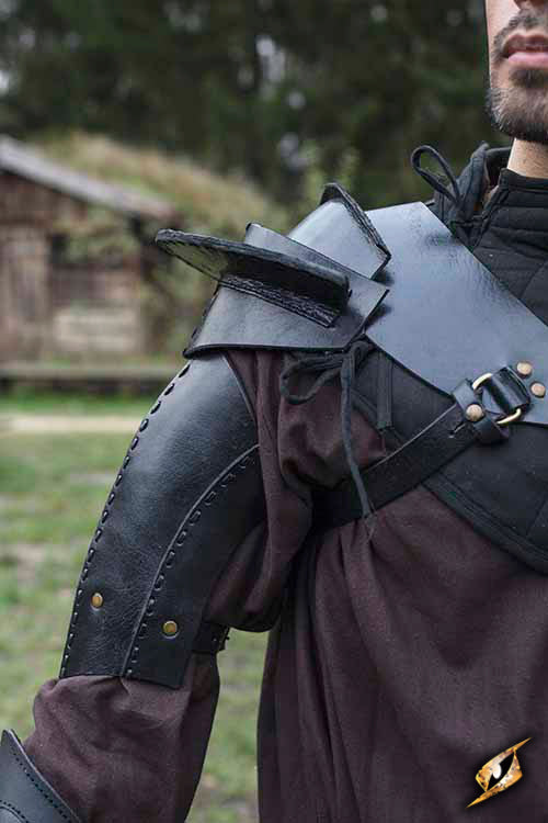 SPALIERE EN CUIR NOIR L